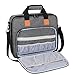 LUXJA Carrying Bag for A4 Light Pad and Diamond Painting Tools, Protective Case for Diamond Painting Light Box and Accessories (Fits for A4 Light Pad), Gray (Bag Only)