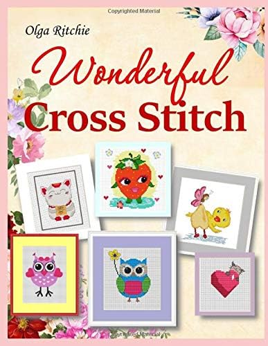 Wonderful Cross Stitch (Cross Stitch Patterns) Paperback โ January 14, 2019