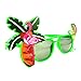 TINKSKY Luau Party Supply Sunglasses Hawaii Themed Photo Booth Props(Random Color)