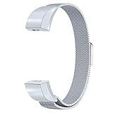 Oitom For Fitbit Alta HR Accessory Bands and For Fitbit Alta Band (Pearl White, Large 6.7