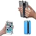 TFY Security Hand Strap Holder Compatible with iPhone, Galaxy & Other Phones - iPhone Air / 17 Pro Max / 17 Pro / 16/15 / 14 Plus / 13/12 Mini / 11 / XS Max/SE - Galaxy S24 / Note 20 (Black)