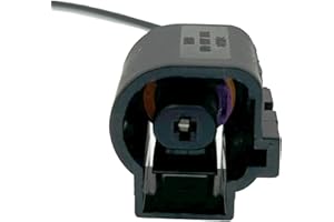 AUOSTMO Oil Pressure Sensor Connector Pigtail 1-Pin, Compatible with VW Beetle 98-16, Golf/Jetta 99-16, Passat/CC 01-16, Tiguan 08-16, Touareg 03-16;Audi A3 05-16, A4 99-16, A6 02-16, A8 00-16; OE 1J0 973 081