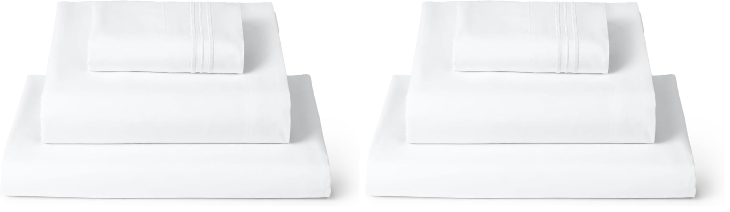 Mellanni King Sheets Set - 4 PC Iconic Collection Bedding