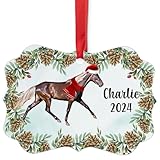 Brown Rocky Mountain Horse Christmas Ornament 2024