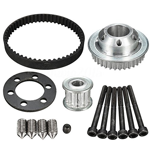 Ginode DIY Parts Pulleys No Motor Mount Electric Skateboard Kit For 83/90/97MM Wheels