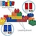 Strictly Briks Classic Big Briks Building Brick Set 100% Compatible with All Major Brands | 2 Large Block Sizes for Ages 3+ | Premium Building Bricks with Big Pegs in Neutral Colors | 108 Pieces