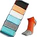 Men's Toe Socks Low Cut Mesh Five Fingers Running 6-Pack