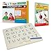 Ivy Step Magnetic Alphabet Letter Tracing Board with Learn to Write for Kids Booklet and Stylus Pen
