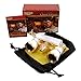 HQRP Opera Glasses s w/Crystal Clear Optic (CCO) 3 x 25 with Built-in Foldable Handle and Red Reading Light (White-Pearl with Gold)