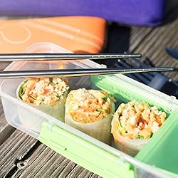 Roaming Cooking Reusable Travel Utensils with Case