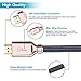 4K HDMI Cable 6 Feet - Ultra High Speed 18Gbps HDMI 2.0 Cable - 28AWG Braided HDMI Cord - Ethernet, Audio Return - Video 4K HDR UHD 2160p HD 1080p 3D for Blu-ray Player, Xbox, PS4 PS3, PC, Apple TV