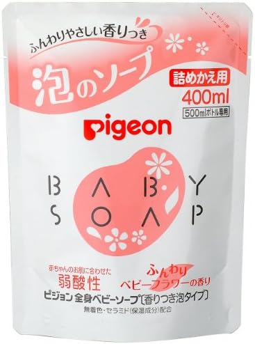 Pigeon Baby Form Body Soap with Baby Flower Fragrance for Refill 400ml