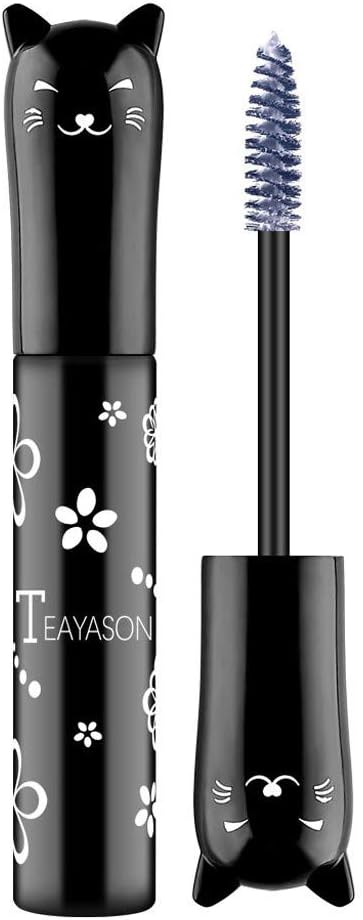 Ktyssp Eye Mascara Stretch Thick Curly Colorful Cosplay Makeup Tool (A)