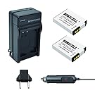 Bonacell 2 Pack Replacement Nikon EN-EL12 Battery and Charger Kit for Nikon Coolpix W300s, AW100, AW110, S640, S6000, S6100, S6150, S6200, S6300, S8000, S8100, S8200, S9050, S9100, S9200, S9300, S9500