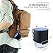 Bluetooth Speakers- Portable 3 in 1 Multiple-Function Wireless Stereo Speaker with HD Audio, LED Flashlight with 3 Modes, SD/TF Card Slot Best for Camping, Hiking and Outdoor