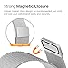 Fintie for Gear S2 Watch Band [Small], [Magnet Lock] Milanese Loop Adjustable Stainless Steel Replacement Strap Bands for Samsung Gear S2 SM-R720 / SM-R730 Smart Watch - Silver