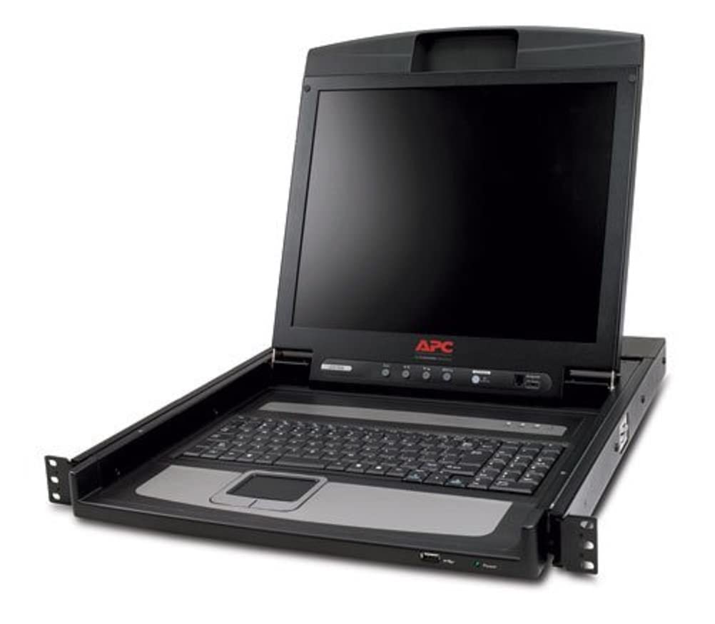 APC 17 inch Rack LCD Console with Keyboard and Mouse with UK Plug