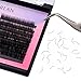 Omberlan Eyelash Extensions - 16 Rows 0.15mm C Curl Lash Extensions 8-15mm Mixed Eyelash Extension Individual Eyelashes Eyelash Extension Supplies for Salon and Professionals Use