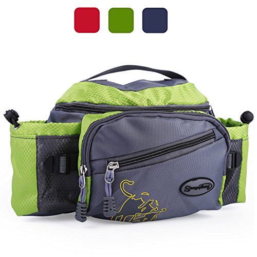 Sougayilang Fishing Bag Portable Outdoor Fishing Tackle Bags (Green)