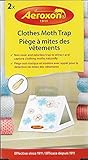 Aeroxon Clothes Moth Trap with Pheromone Lure, Pack of 2