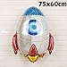 10Pcs Outer Space Party Balloons Boy Birthday Baby Shower Chrome Silver Black Galaxy Astronaut Airship Space Theme Baby Shower Party Supplies Decoration