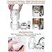 KINGRUNNING Faucet Water Filter, Water Filter System with Activated Carbon, Adsorb Harmful Heavy Metals and Sediments, Fits Most Standard Faucets with 3 Filters