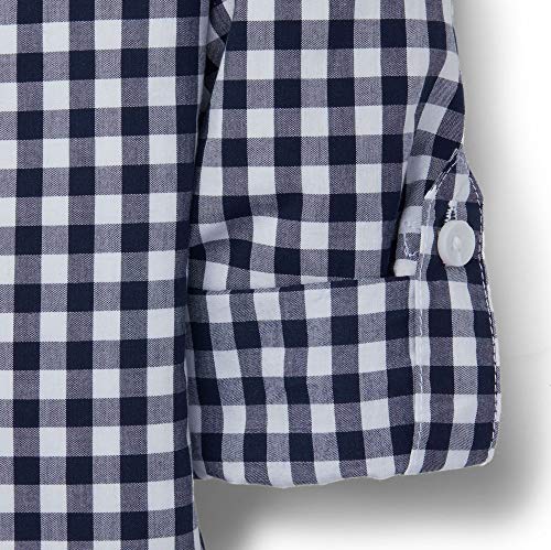 3 Hope+Henry+Gingham+Poplin+Button