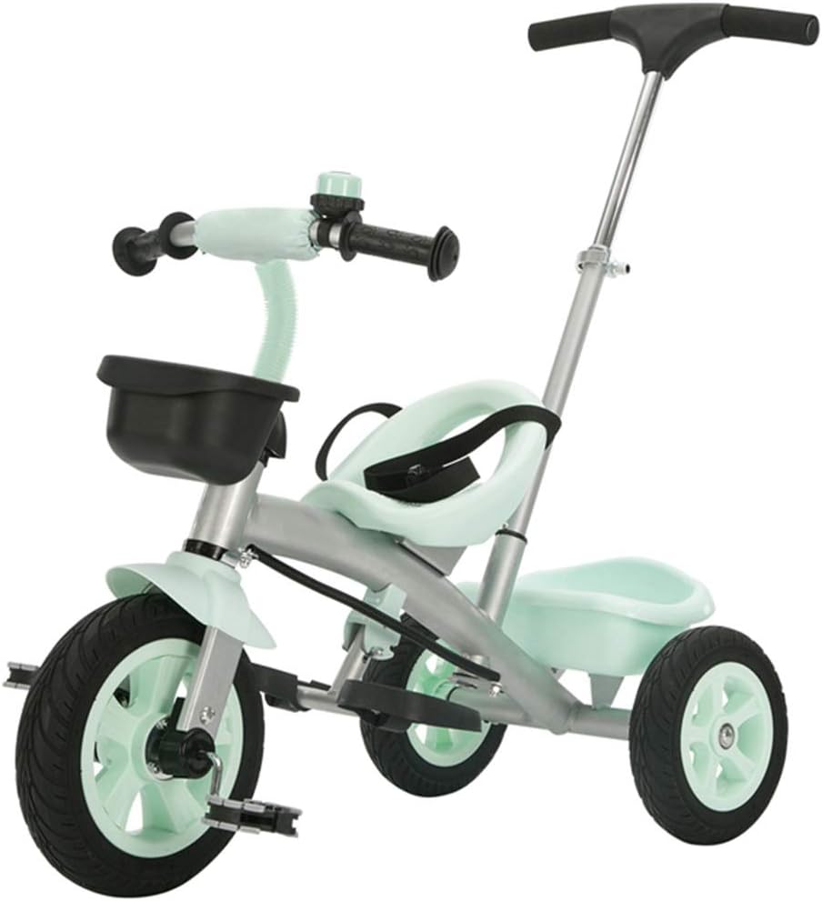 girl tricycle push handle