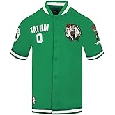 Pro Standard NBA Mens Mens NBA Boston Celtics Classic Player Cotton Double Knit Button Down