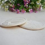 minkissy 3pcs Natural Loofah Exfoliating Sponge Pads Body Scrubber Bath Towel view 4