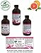 Grapefruit Essential Oil Organic 4 oz 100% Pure Therapeutic Undiluted Steam Distilled Top Grade A for hair skin and perfume By Organic Pure Oils