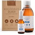 Kolloidales Silber 100% natürlich 40 PPM (300 ml) Mit unentbehrlichem ...