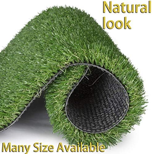 GT LIFE Dogs Synthetic Turf Grass Artificial Rug with Drainage Holes&Rubber Backing, Autumn Lawn