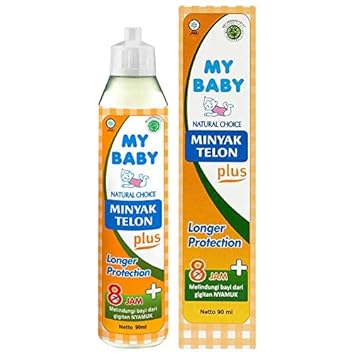 Amazon Com My Baby Minyak Telon Oil Plus 90 Ml 3 03fl Oz Pack Of 6 Beauty