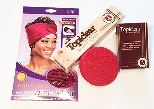 Topiclear Facial Cleansing Exfoliating Soap Acne Lightening Cream Set Number One 4 Pc