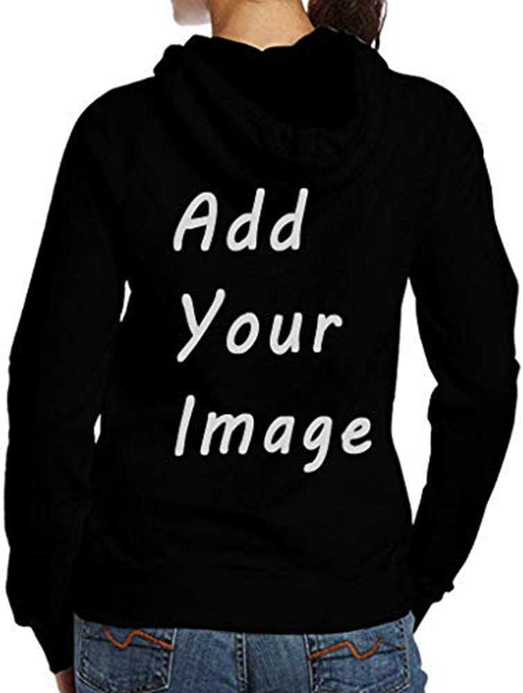 Custom Design Pullover Hoodie DIY Your Own Hooded Sweatshirt Personalized Women Hoodies