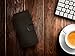 Lockwood iPhone 6s Plus / 6 Plus | Flip Wallet Card Case | Faux Leather | Vintage Black | (5.5 Inch) | Ultra Slim & Light