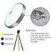 AFSEMOS 12W 10-inch Motion Sensor LED Flush Mount Ceiling Light,Aluminum Acrylic Ceiling Fixture,Surface Mounted Downlight,Auto Switch,With Built-in Body Detector,Warm White 3200K,960lm
