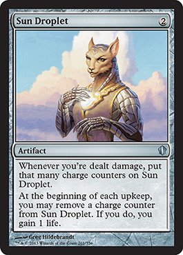 Magic: the Gathering - Sun Droplet (261/356) - Commander 2013