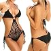 LOCOMO One Piece Style Crochet Bathing Suit Monokini Bikini Swimsuit