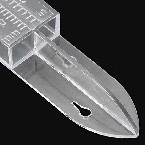 Cedmon Clear Outdoor Rain Gauge, Sprinkler Gauge (set of 2)