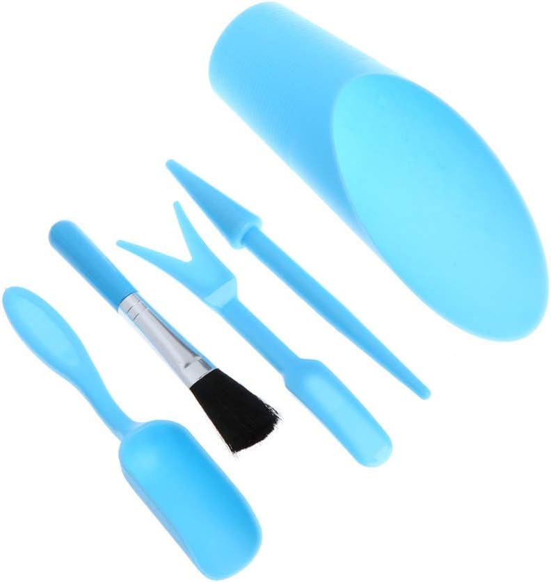 Lunji 5pcs Transplanting Gardening, Complete Tool Kit Set Miniature Fairy Garden Planter, Cactus and Succulent Plants