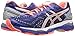 ASICS Women's Gel-Kayano 23 Lite-Show Running Shoe, Blue/Silver/Flash Coral, 8.5 M US