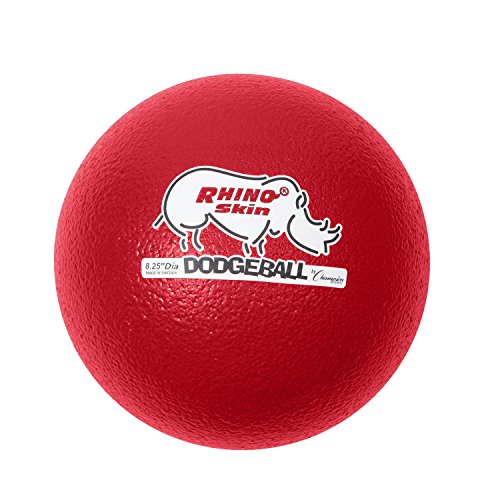 Champion Sports Rhino Skin Dodgeballs: 8 Inch Balls for Playground, PE, Backyard & League Games - Team Sports Equipment for Kids and Adults - Set of 6 - Thumbnail 4