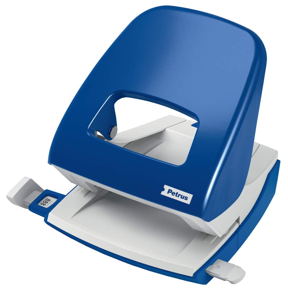 Petrus 296758 - Metal Paper Punch, Blue
