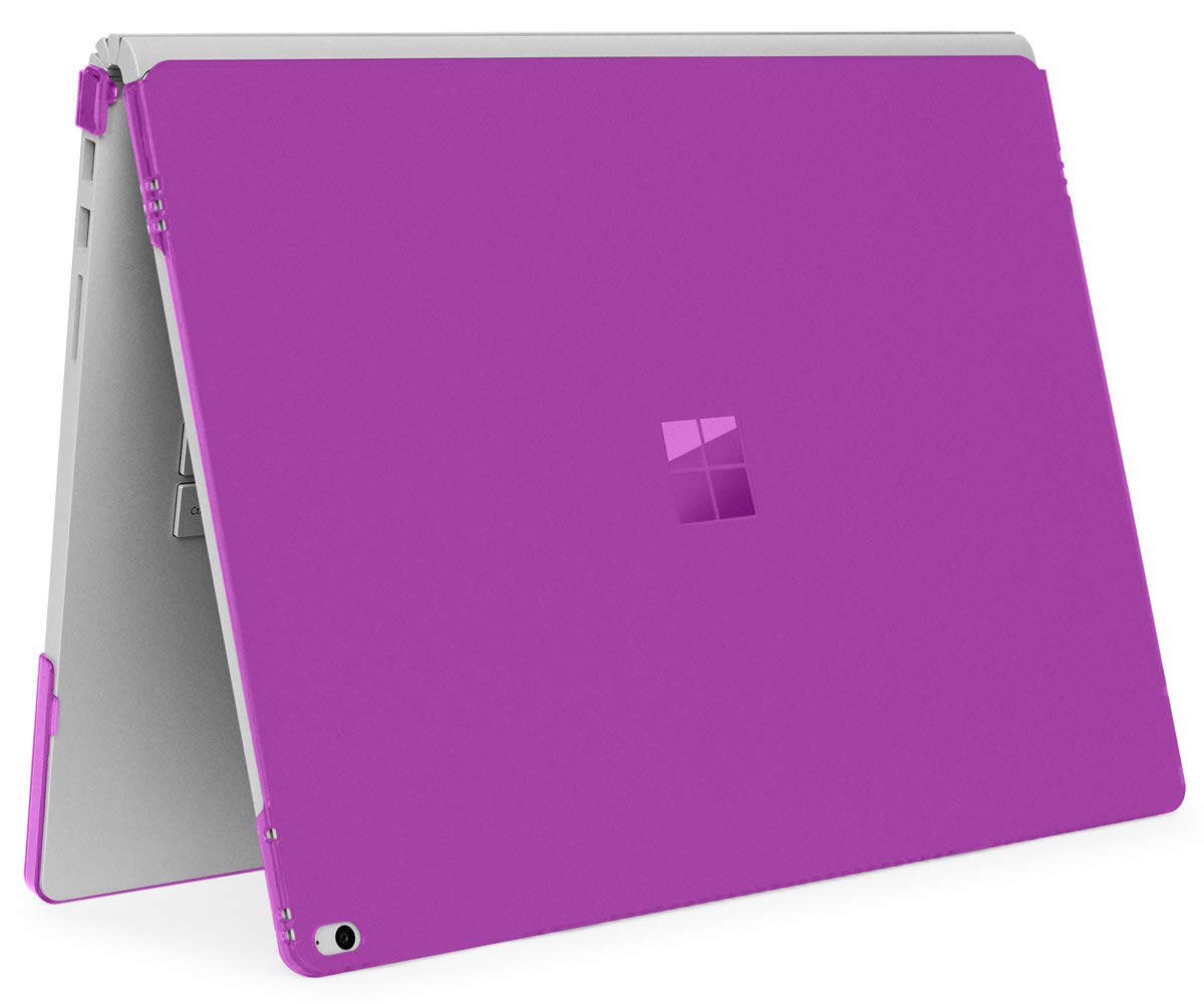 mCover Hard Shell Case for 15-inch Microsoft Surface Book 2/3 Computer (Purple)
