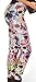 Sister Amy® Women's Printed Leggings - Buttery Soft Yoga Pants, High Waist Stretchy Tights for Workout, Plus Size, 88% Polyester 12% Spandex D028 One Size