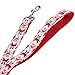 Itery Christmas Cheer Strong Durable Dog Leash Strap for Puppy Pet--6 Feet Long, 1 Inch Wide (Santa Claus)