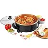 GILES-POSNER-EK4247-Family-Multi-Meal-Maker-1500-W-32-cm-Copper-Non-Stick-Coated-Cooking-Plate-5-Heat-Settings-Detachable-Thermostat Giles & Posner EK4247 Electric Cooking Pan, 1500W Multicooker, Electric Skillet, Family Multi Meal Maker For Pasta…