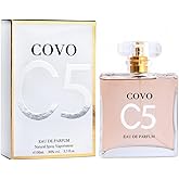 URBAN COLLECTION Covo C5 for Women Eau De Parfum 3.4 fl oz- Pure Femininity in a Bottle - Delicate Floral Scents of Jasmine and May Rose - Cruelty-Free Perfume Precious Gift for Women